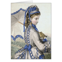 Lady with a Parasol cards