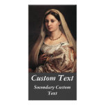 Lady with a Veil Photo Greeting Card