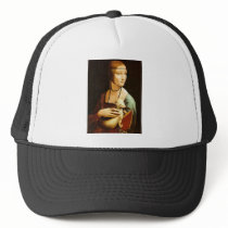 Lady with an Ermine by Leonardo Da Vinci c. 1490 Hats