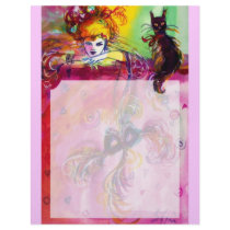 LADY WITH BLACK CAT letterhead by bulgan_lumini LADY WITH BLACK CAT letterhead