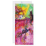 LADY WITH BLACK CAT CUSTOM RACK CARDS