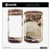 Lady with fan by Edouard Manet Decal For LG Optimus 7