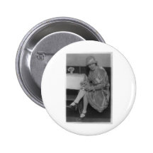 Lady With Flask 1926 Pin