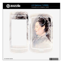 Lady with Hair Up by Edouard Manet Skin For LG Optimus 7