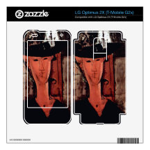 Lady With Hat by Amedeo Modigliani LG Optimus 2X Skin