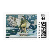 LADY WITH UNICORN STAMPS