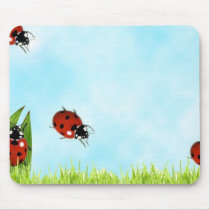 Ladybird mouse pad mousepads
