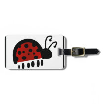 Ladybird Tag For Luggage