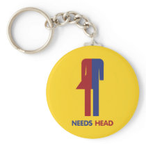 Ladyboy Needs Head Key Chain