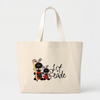 Ladybug 1st Grade Tshirts and Gifts bag