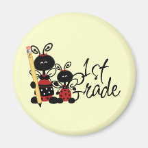Ladybug 1st Grade Tshirts and Gifts Refrigerator Magnet