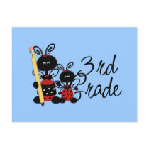Ladybug 3rd Grade Tshirts and Gifts Post Card