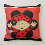 Ladybug American MoJo Pillow