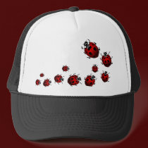 Ladybug  Art Caps Hats Ladybug Wildlife Art Hat hats