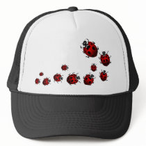 Ladybug  Art Caps Hats Ladybug Wildlife Art Hat