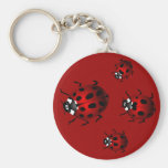 Ladybug Art Keychain Bug Keepsake Ladybug Gifts