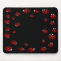 Ladybug Art Mousepad Bug Keepsake Ladybug Gifts