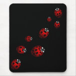 Ladybug Art Mousepad Bug Keepsake Ladybug Gifts
