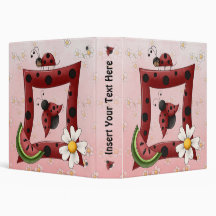 Ladybug Avery Binder
