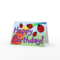 Ladybug B-Day cards
