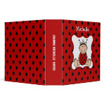 Ladybug Baby Binder