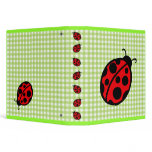 Ladybug Binder