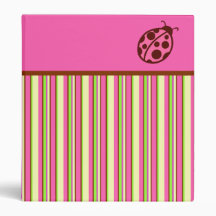 Ladybug Binder