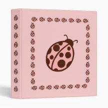 Ladybug Binder