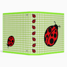 Ladybug Binder