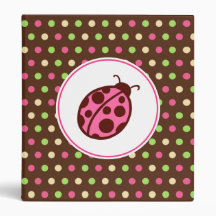 Ladybug Binder