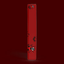 Ladybug Binder Cute Ladybug Art School Supplies binders