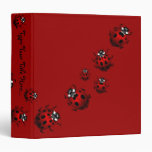 Ladybug Binder Cute Ladybug Art School Supplies