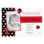 Ladybug BIrthday Party Invitations