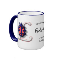 Ladybug Bling mugs