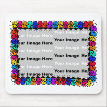 Ladybug Border Mouse Pads