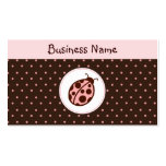 Ladybug Business Cards
