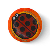 Ladybug buttons
