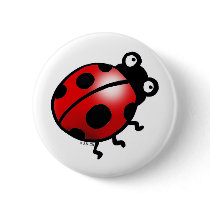 Ladybug buttons by jsoh Ladybug buttons