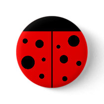 Ladybug buttons