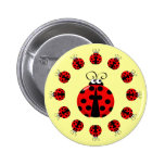 Ladybug Button