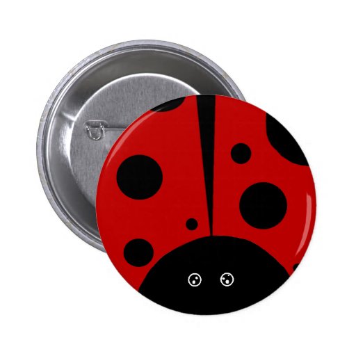 Ladybug Button Zazzle