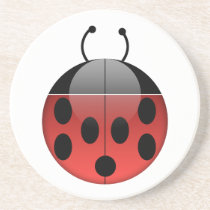 Ladybug Coaster coasters