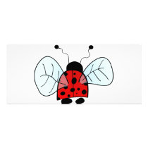 Ladybug Custom Rack Card