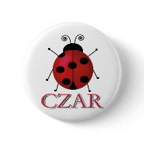 Ladybug Czar Pins
