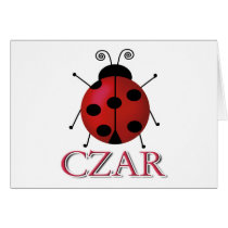 Ladybug Czar Card