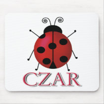 Ladybug Czar Mouse Pads