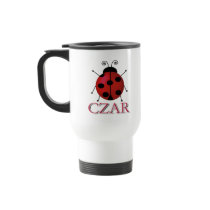 Ladybug Czar Coffee Mugs