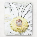 Ladybug Design Mouse Pad