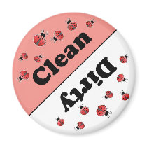 Ladybug Dishwasher Magnet by dirtydishmagnet_com Ladybug Dishwasher Magnet