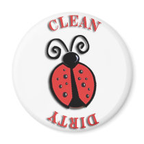 Ladybug Dishwasher Magnet